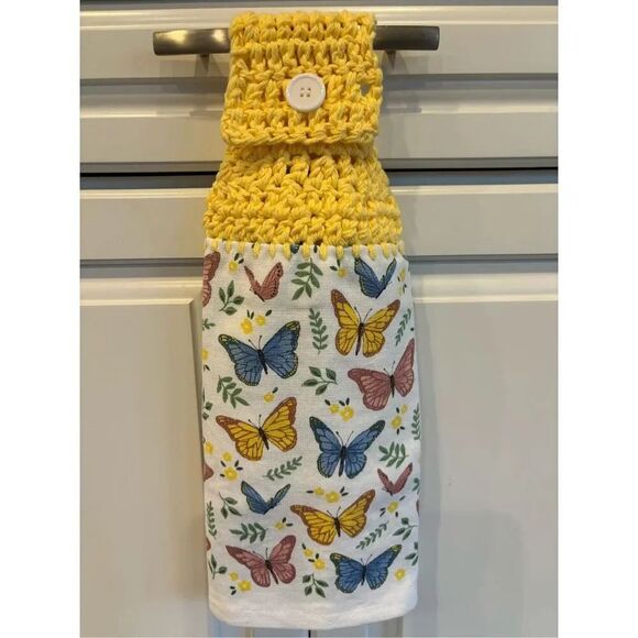 Crochet Top Kitchen-Butterfles - Picture 1 of 2